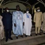 BREAKING- APC Caretaker Committee In Closed-Door Meeting With At The "JAGABAN," Bola Ahmed Tinubu's residence