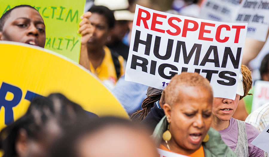 Group Protest Human Rights Abuse in Nigeria