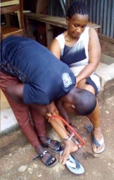 Man Chains Wife To A Pillar For 10 Hours