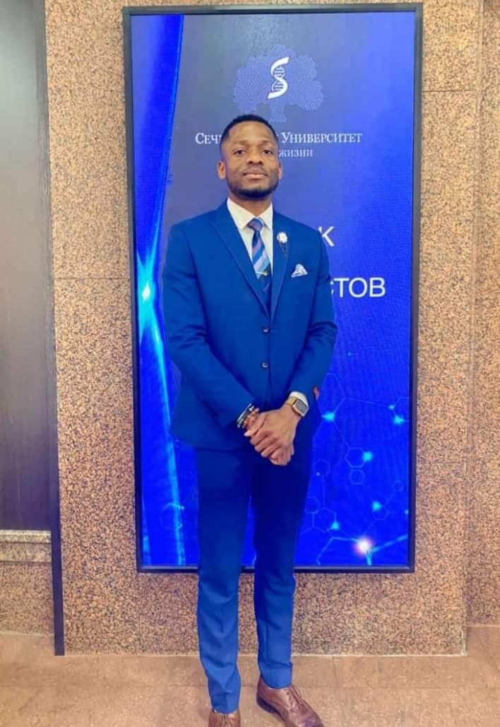 Nigerian Man, Dr. Chidubem Obi, Breaks Academic Record In Russian University