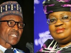 President Muhammadu Buhari and Ex Finance Minister Dr. Ngozi Okonjo Iweala