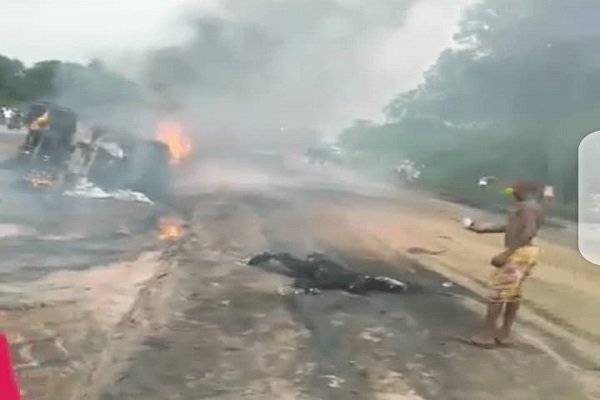Tanker explosion in Delta State leaves at least 17 dead (Photos)