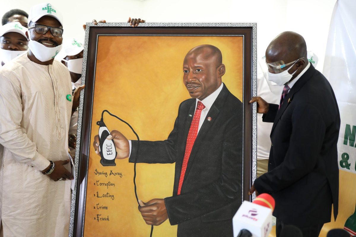 The Acting Chairman of the Economic and Financial Crimes Commission, EFCC, Ibrahim Magu