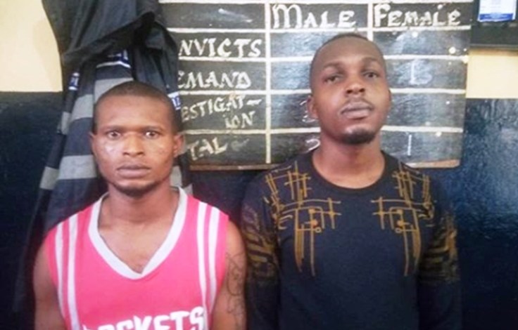 Two Nigerians arrested for trafficking 39 Nigerians to Ghana for cybercrime