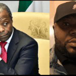 Vice President Yemi Osinbajo and Journalist Jackson Ude