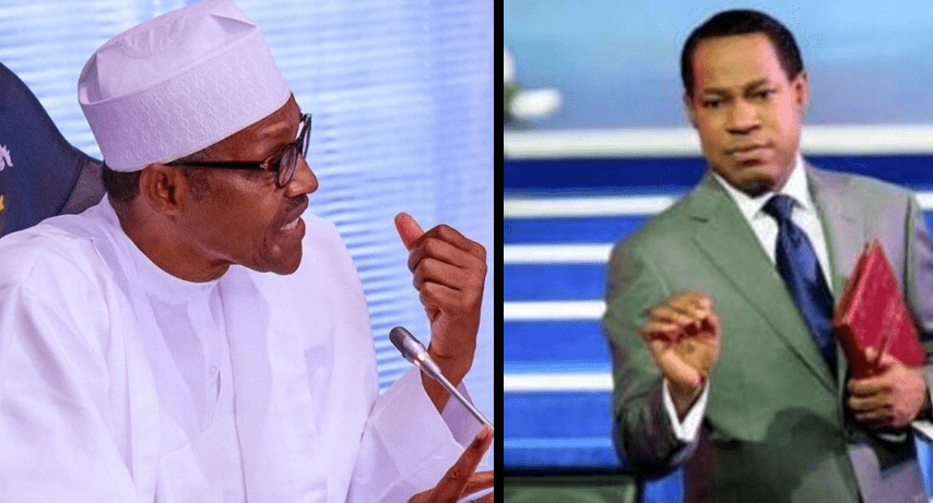 President Buhari and Pastor Chris Oyakhilome