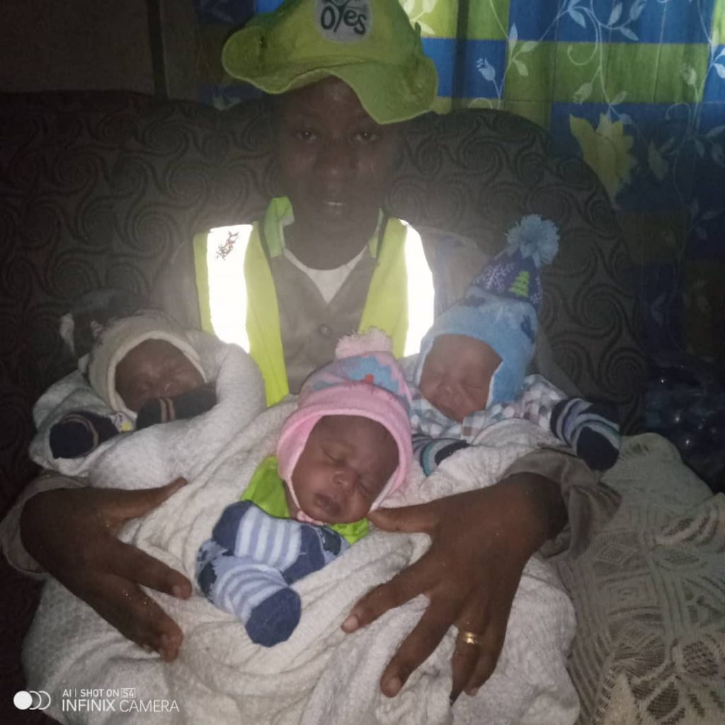 Farmer Whose Wife Give Birth To Triplet In Osun State Calls For Help