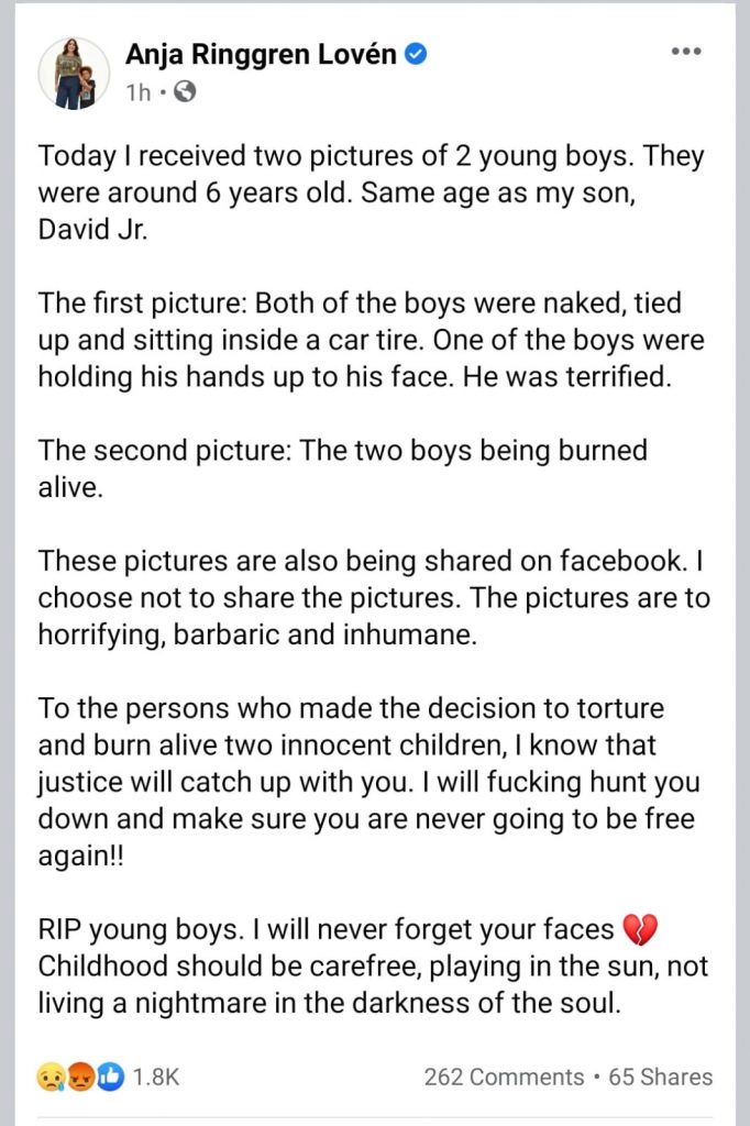 Heartbreaking as Two Boys Burnt Alive after Being Accused of Stealing Mobile Phones 2