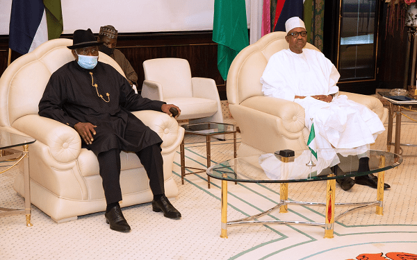 JUST IN: Buhari in secret talks with Jonathan