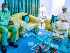 President Buhari and pastor Adeboye in a meeting in Aso Rock (Photos) -1