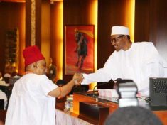 President Buhari felicitates with Dr. Chris Ngige on his 68th Birthday