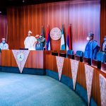 President Buhari inaugurates the Executive Legislative Party Consultative Committee Photos