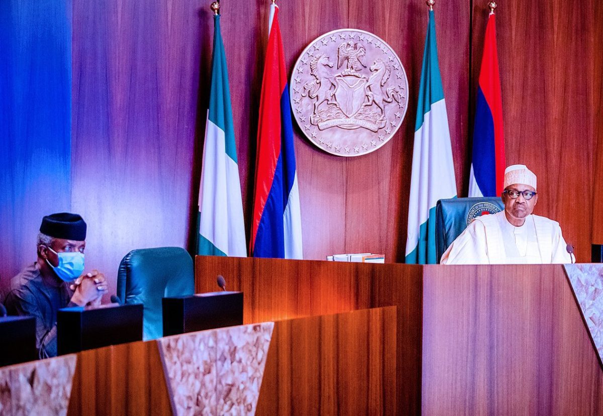 President Buhari inaugurates the Executive Legislative Party Consultative Committee Photos