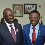 AKWA IBOM STATE GOVERNOR UDOM EMMANUEL CONGRATULATES GOV OBASEKI