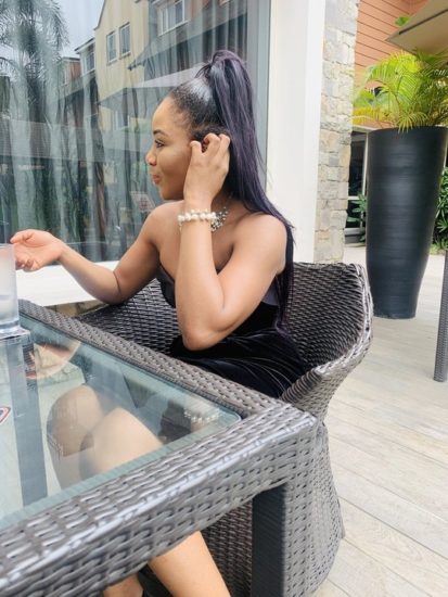 BBNaija Erica Makes Her First Public Appearance After Disqualification Photos