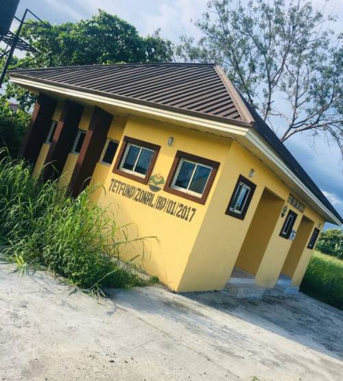 EXCLUSIVE REPORT: Delta State College Of Education Provost Uses ₦36million To Build Two Modern Toilets