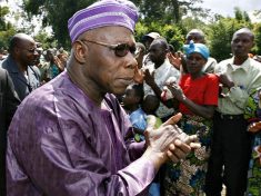 Former Nigerian President Olusegun Obasanjo