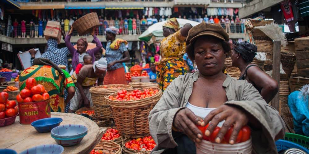 Ghana's economy declines for the first time in 40 years