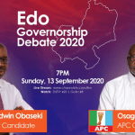 Obaseki PDP Ize Iyamu APC Debate Rages On Right Now