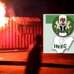 Ondo state INEC on fire