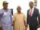 Photonews from Oshiomhole Press conference on non-violent elections held in Benin City, Edo State