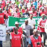 NLC Nigeria Labour Congress Protest on Minimum Wage