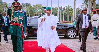 OSINBAJO DEPARTS ABUJA FOR ACCRA TO ATTEND ECOWAS EXTRAORDINARY SUMMIT ON MALI, PLANS TO MEET WITH NIGERIAN COMMUNITY IN GHANA
