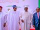 West Africa Leaders at ECOWAS summit Abuja Nigeria