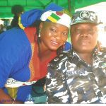 AIG Paul Okafor and wife