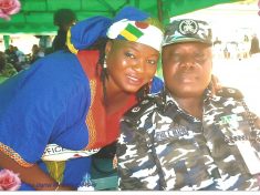 AIG Paul Okafor and wife