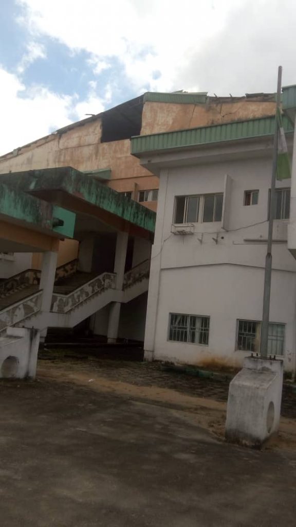 Horror- Imo State House of Assembly Complex at the Verge of Collapse, workers flee for their lives 3