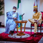 House of Reps Speaker Femi Gbajabiamila and Lagos State Governor Babajide Sanwo Olu