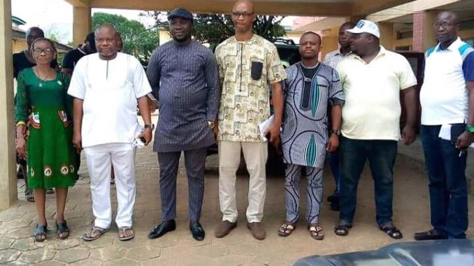 NUJ Imo stete chapter - Steve Uzoechi (Middle)