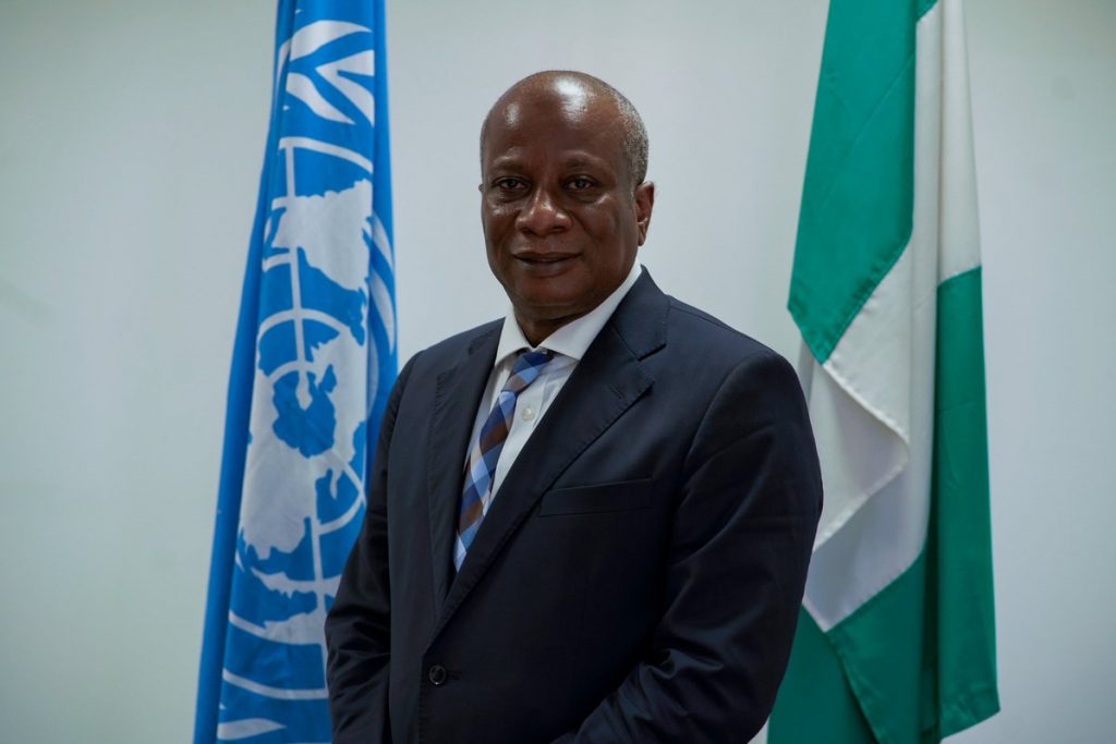 The United Nations Resident Coordinator and Humanitarian Coordinator in Nigeria, Edward Kallon
