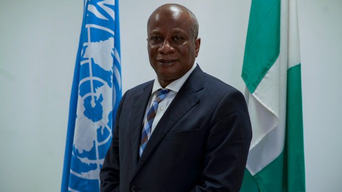 The United Nations Resident Coordinator and Humanitarian Coordinator in Nigeria, Edward Kallon