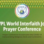 World Interfaith Online Prayer Conference Is Set To Call for Overcoming COVID-19