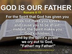 God is our father