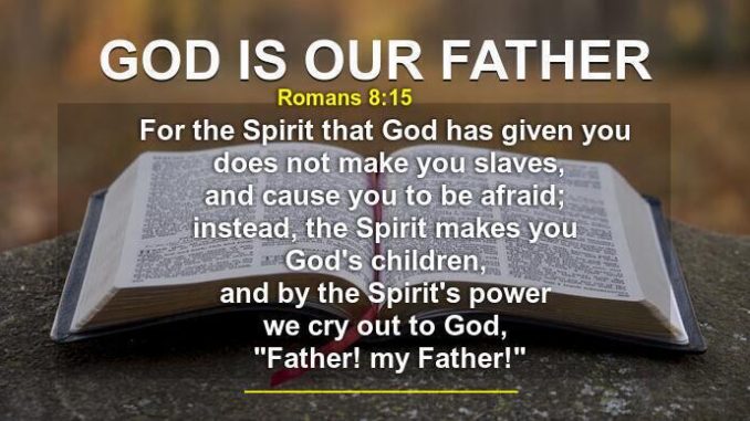 God is our father