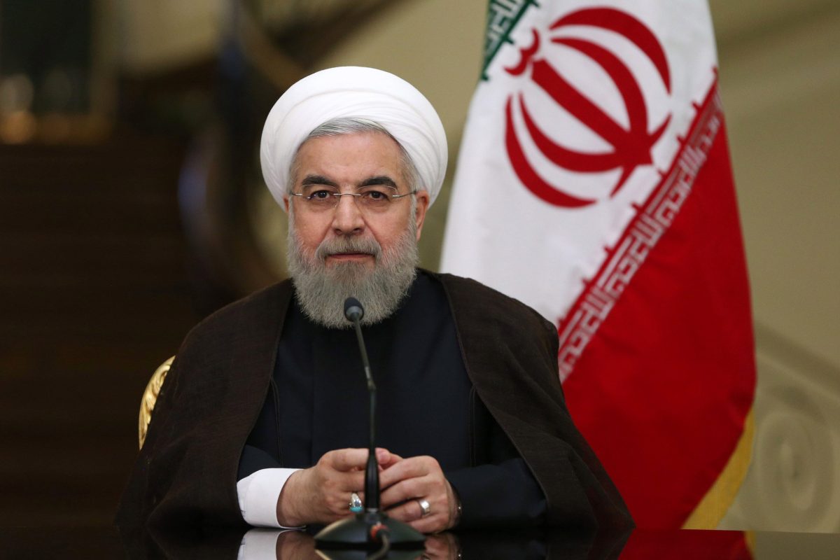 Iran's president Hassan Rouhani