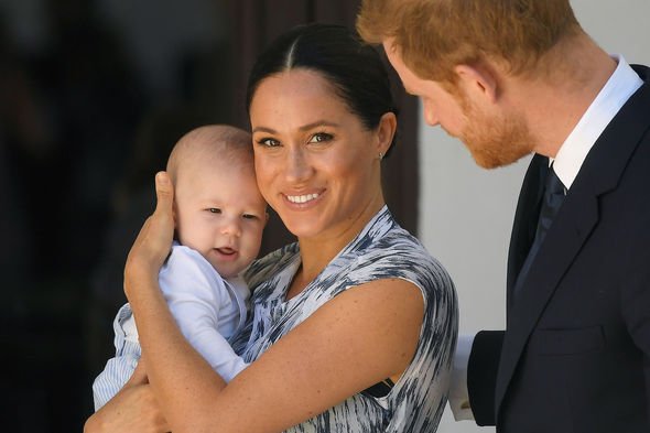 Meghan Markle and Prince Harry with their son Archie (Image- GETTY)