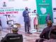 NCDC DG Chikwe Ihekweazu giving an update on COVID 19 in Nigeria