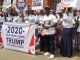 Nigerians March in Support of Donald Trump In USA Presidential Election