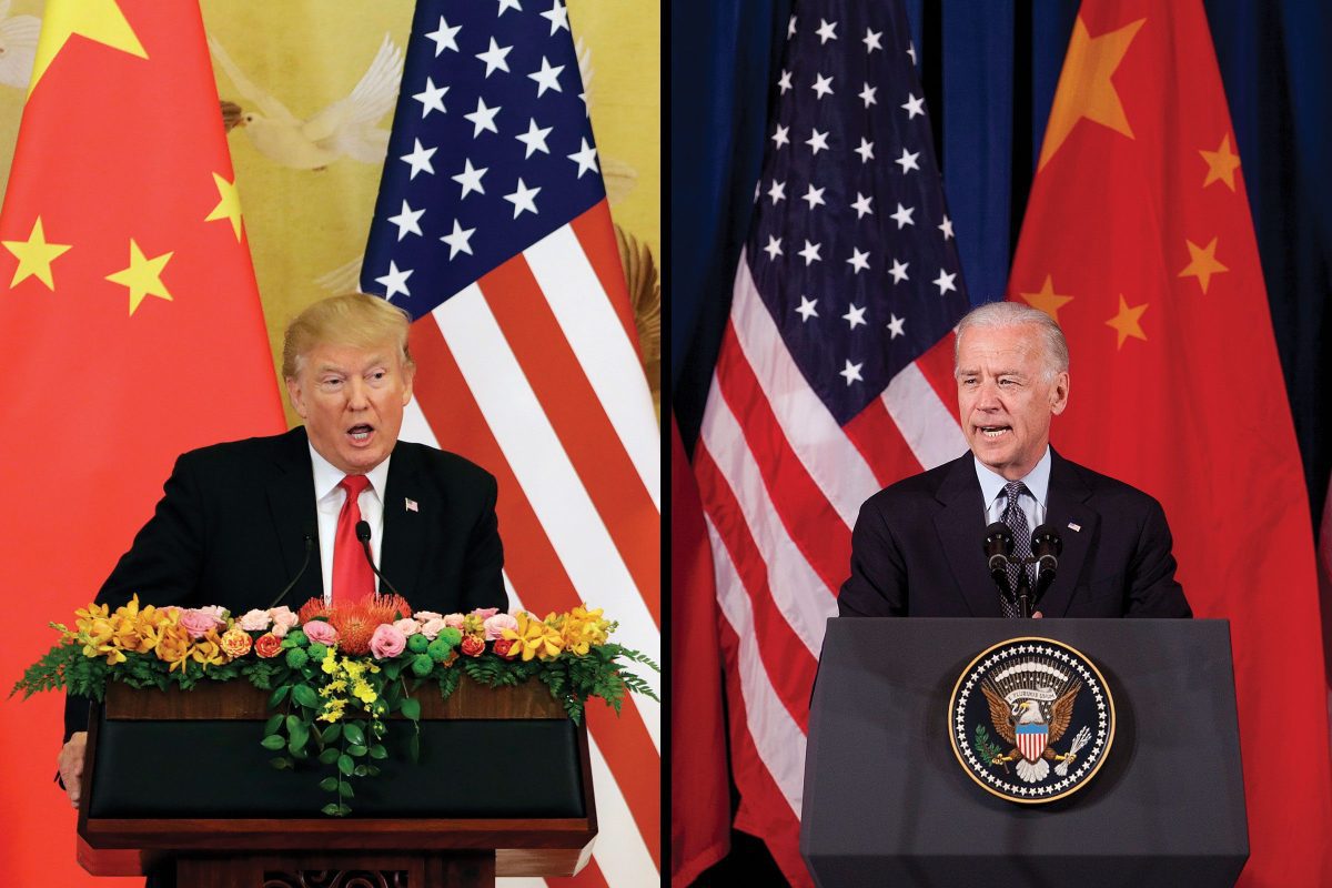 USA Presidential Candidates: Trump and Biden