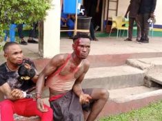 A most wanted notorious armed robber known as Obio Sly arrested in Calabar