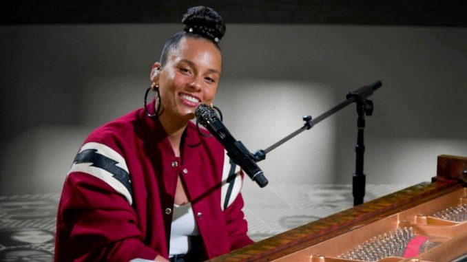 Alicia Keys was one of a number of celebrities to put her name to the letter