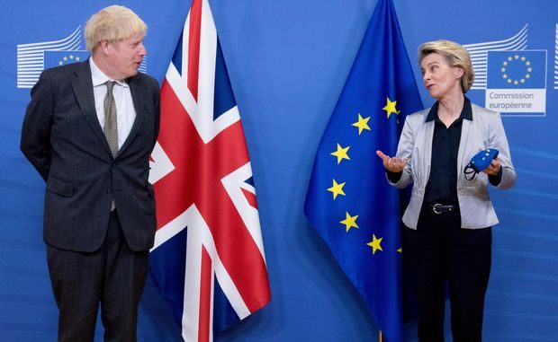 Boris Johnson and European union Talks