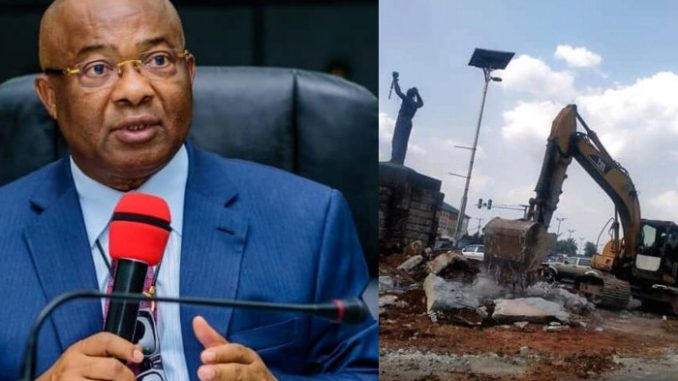 Demolition of roundabouts in Imo state: House members may start impeachment process of governor Uzodinma