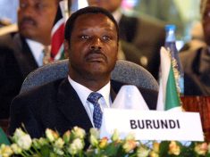 Ex President of Burundi Pierre Buyoya