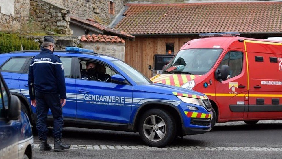 Gunman Kills three police officers in France and later found dead