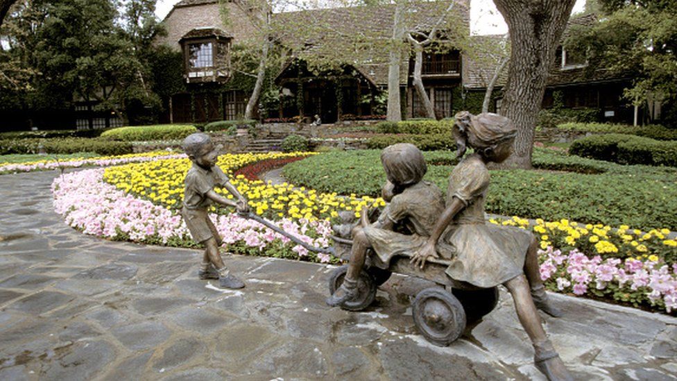 Neverland- Jackson turned the ranch into a playground for children